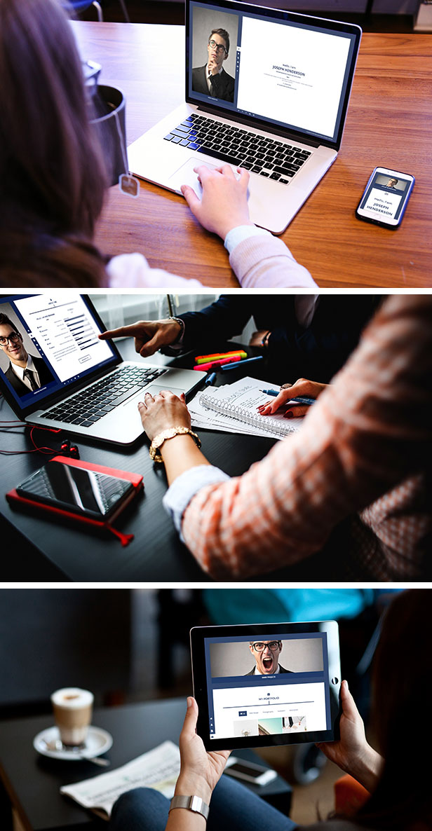 Henderson - vCard & Resume HTML5 Template
